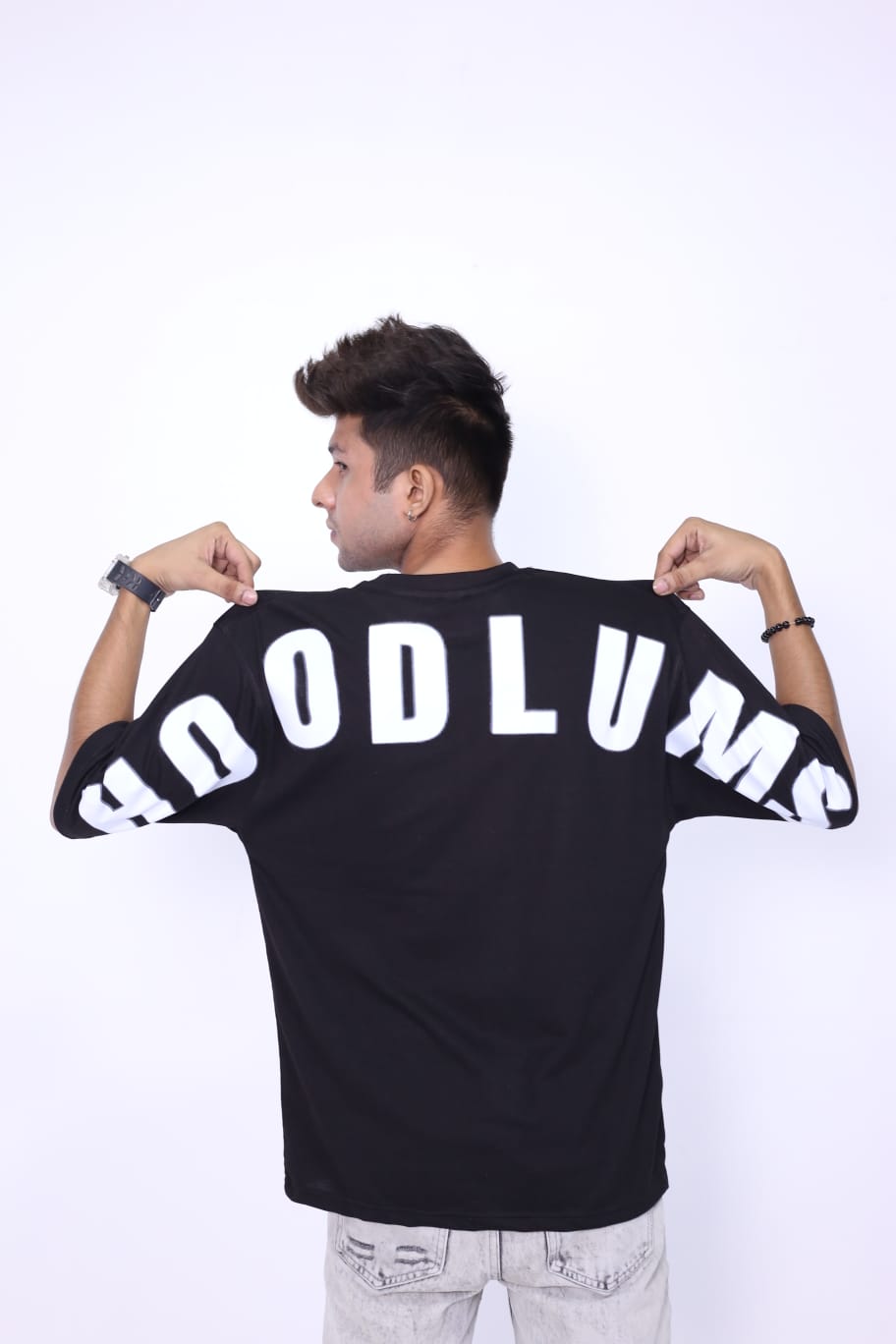 HOODLUMS drop shoulder t-shirt